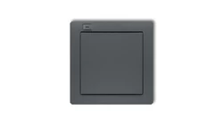 DECO Nadajnik 1-klawiszowy 2-kanałowy do systemu Exta Free grafitowy mat 28DEF-1