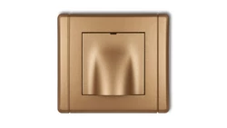 FLEXI Wypust kablowy złoty metalik 8FWPK