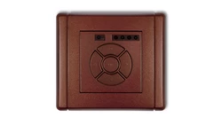 FLEXI Elektroniczny sterownik roletowy (przycisk strefowy) brązowy metalik 9FSR-5