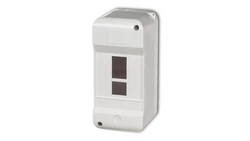 Rozdzielnica 3 modułowa biała OB-3