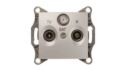 Sedna Gniazdo antenowe aluminium TV/SAT SDN3501260
