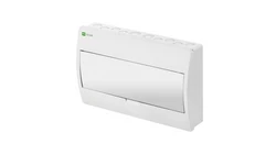 Rozdzielnica modułowa Elegant 1x18 natynkowa IP40 N+PE drzwi białe 2404-00