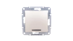 Sedna Przycisk schodowy z podświetleniem 10AX IP20 satyna SDN1520168