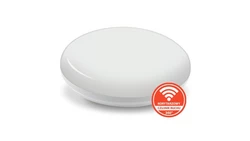 Plafon SUN n/t 18W AC 230V 50Hz 4000K (neutr.) 120 st. IP54 z koryt. czujnikiem ruchu 1820lm PL-SUN/LED/18W/CRK biały