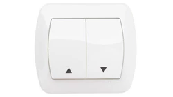 Simon Akord Łącznik żaluzjowy dwbiegunowy biały AZ1/11