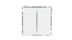 Simon Basic Łącznik świecznikowy, szybkozłącza, biały BMW5.01/11