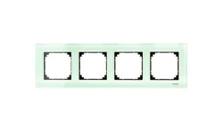 Merten M-Elegance Ramka poczwórna szklana szmaragdowy MTN404404