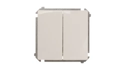 Simon Basic Łącznik świecznikowy z podświetleniem, szybkozłącza, biały BMW5L.01/11