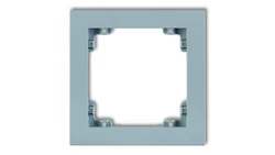 DECO Ramka pojedyncza DECO Pastel Matt lazurowy 48DR-1