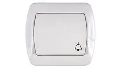 Simon Akord Przycisk /dzwonek/ beżowy AD1/12