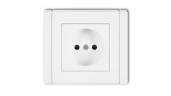 FLEXI Gniazdo pojedyncze b/u biały FGP-1p