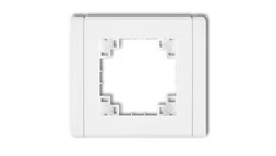 Kompletna ramka uniwersalna pojedyncza biały FR-1