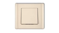 FLEXI Łącznik jednobiegunowy beżowy 1FWP-1