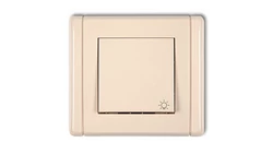 FLEXI Przycisk /światło/ beżowy 1FWP-5