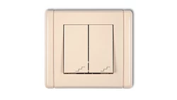 FLEXI Łącznik podwójny schodowy beżowy 1FWP-33