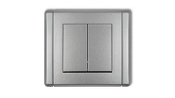 FLEXI Łącznik świecznikowy srebrny metalik 7FWP-2