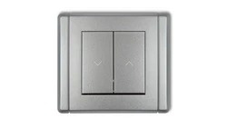 FLEXI Łącznik żaluzjowy srebrny metalik 7FWP-8