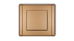 FLEXI Łącznik jednobiegunowy złoty metalik 8FWP-1