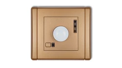 FLEXI Czujnik ruchu elektroniczny złoty metalik 8FCR-1