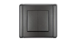 FLEXI Łącznik świecznikowy grafitowy 11FWP-2