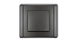 FLEXI Przycisk /światło/ grafitowy 11FWP-5
