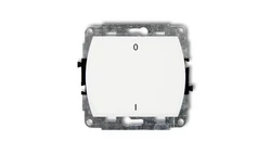 TREND Łącznik dwubiegunowy /0-1/ biały WP-9