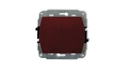 TREND Łącznik podwójny schodowy brązowy 4WP-33