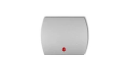 Klawisz z oczkiem do łączników serii TREND i LOGO srebrny 5KZO