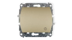 TREND Przycisk /światło/ złoty 6WP-5