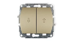 TREND Łącznik żaluzjowy złoty 6WP-8