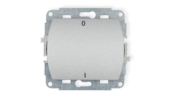 TREND Łącznik dwubiegunowy srebrny 5WP-9