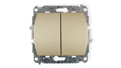 TREND Przycisk świecznikowy złoty 6WP-44.1