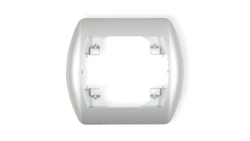 TREND Ramka pozioma pojedyncza srebrny metalik 7RH-1