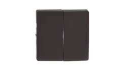 Simon 82 Klawisz podwójny łącznika świecznikowego grafit 82026-38