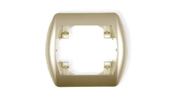 TREND Ramka pozioma pojedyncza złoty 6RH-1