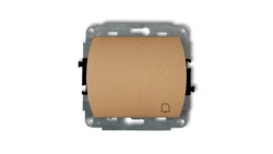 TREND Przycisk /dzwonek/ złoty metalik 8WP-4