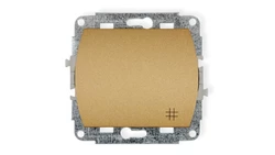 TREND Łącznik krzyżowy złoty metalik 8WP-6