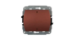 TREND Łącznik dwubiegunowy brĄzowy metalik 9WP-9