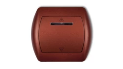 TREND Ściemniacz sterowany dotykiem i dowolnym pilotem brĄzowy metalik 9RO-1