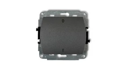 TREND Łącznik dwubiegunowy grafitowy 11WP-9