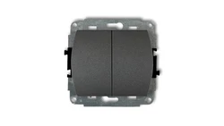 TREND Przycisk świecznikowy grafitowy 11WP-44.1