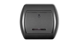 TREND Łącznik hotelowy grafitowy 11SH-1