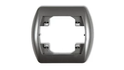 TREND Ramka pozioma pojedyncza grafitowy 11RH-1