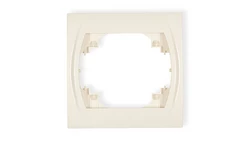 LOGO Ramka pozioma pojedyncza beżowy 1LRH-1