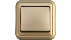 LIZA Łącznik jednobiegunowy złoty 6WPT-1