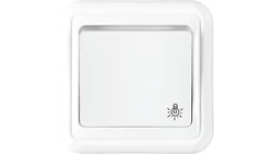 LIZA Przycisk /światło/ biały WPT-5