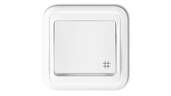 LIZA Łącznik krzyżowy biały WPT-6