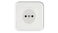 LIZA Gniazdo pojedyncze b/u biały GPT-1