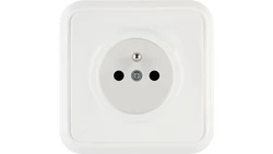 LIZA Gniazdo pojedyncze z/u biały GPT-1z