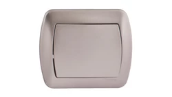 Simon Akord Łącznik jednobiegunowy satyna metalizowana AW1/29